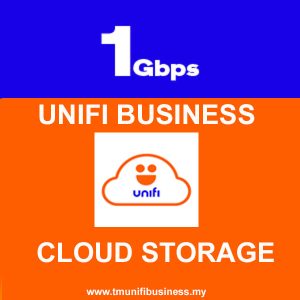 Unifi Business Broadband Plan – 1Gbps Business/SME/Shop/NGO with Free 1TB Cloud Storage
