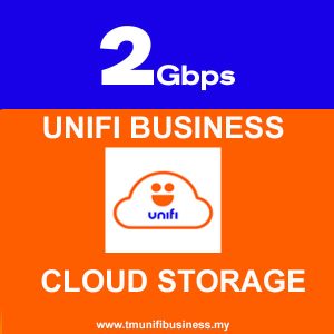 Unifi Business Broadband Plan – 2Gbps Business/SME/Shop/NGO with 1TB Cloud Storage