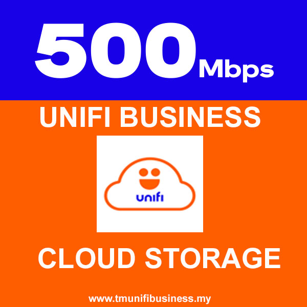 Unifi Business Broadband Plan – 500Mbps Business/SME/Shop/NGO with Cloud Storage